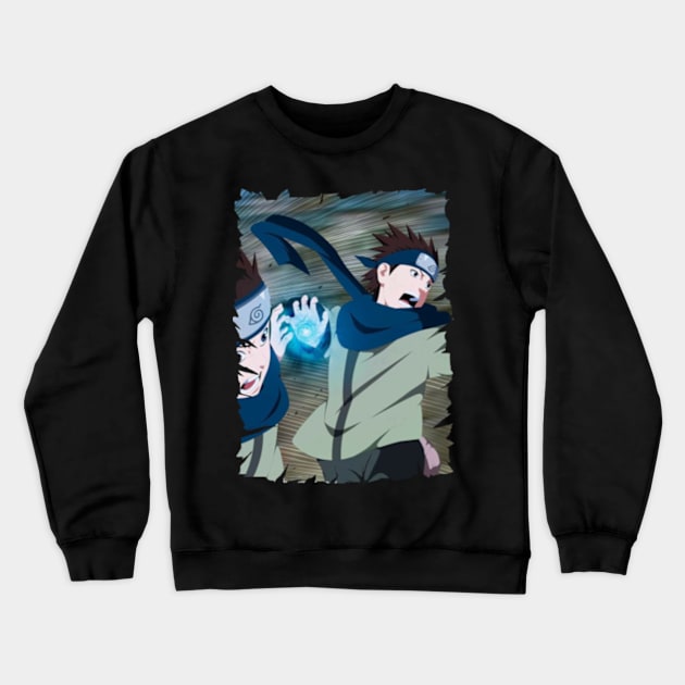 KONOHAMARU SARUTOBI ANIME MERCHANDISE Crewneck Sweatshirt by julii.draws